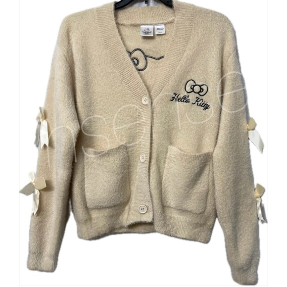 Hello Kitty Cream Knit Sweater - Picture 2 of 7